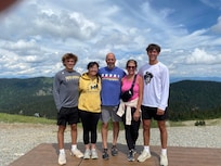 On top of Whitefish Mountain Lodge