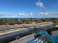 Beach view from balcony