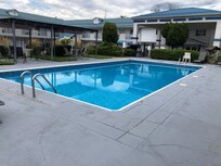 Pool temperature just right and maintained daily