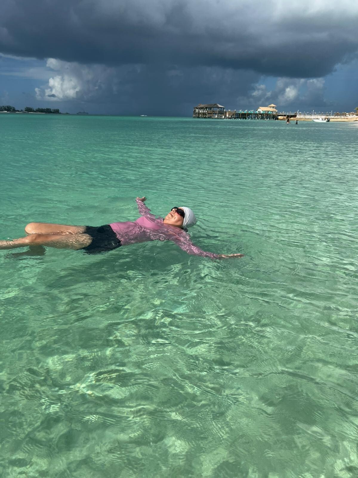 Crystal clear waters within walking distance of Annick’s Kestrel guesthouse 