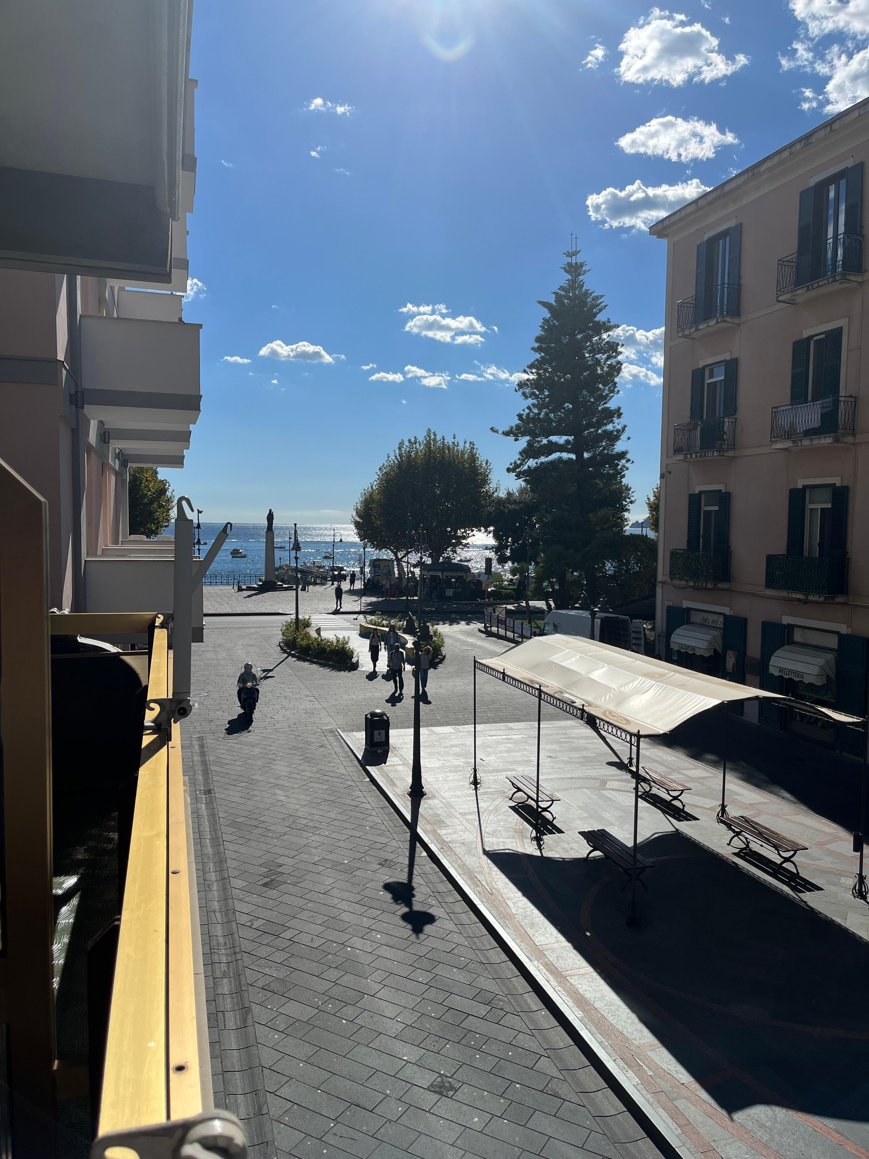 View from our room - the sea