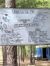 Things to do in places to see at the zip line facility. adventureworks.com.