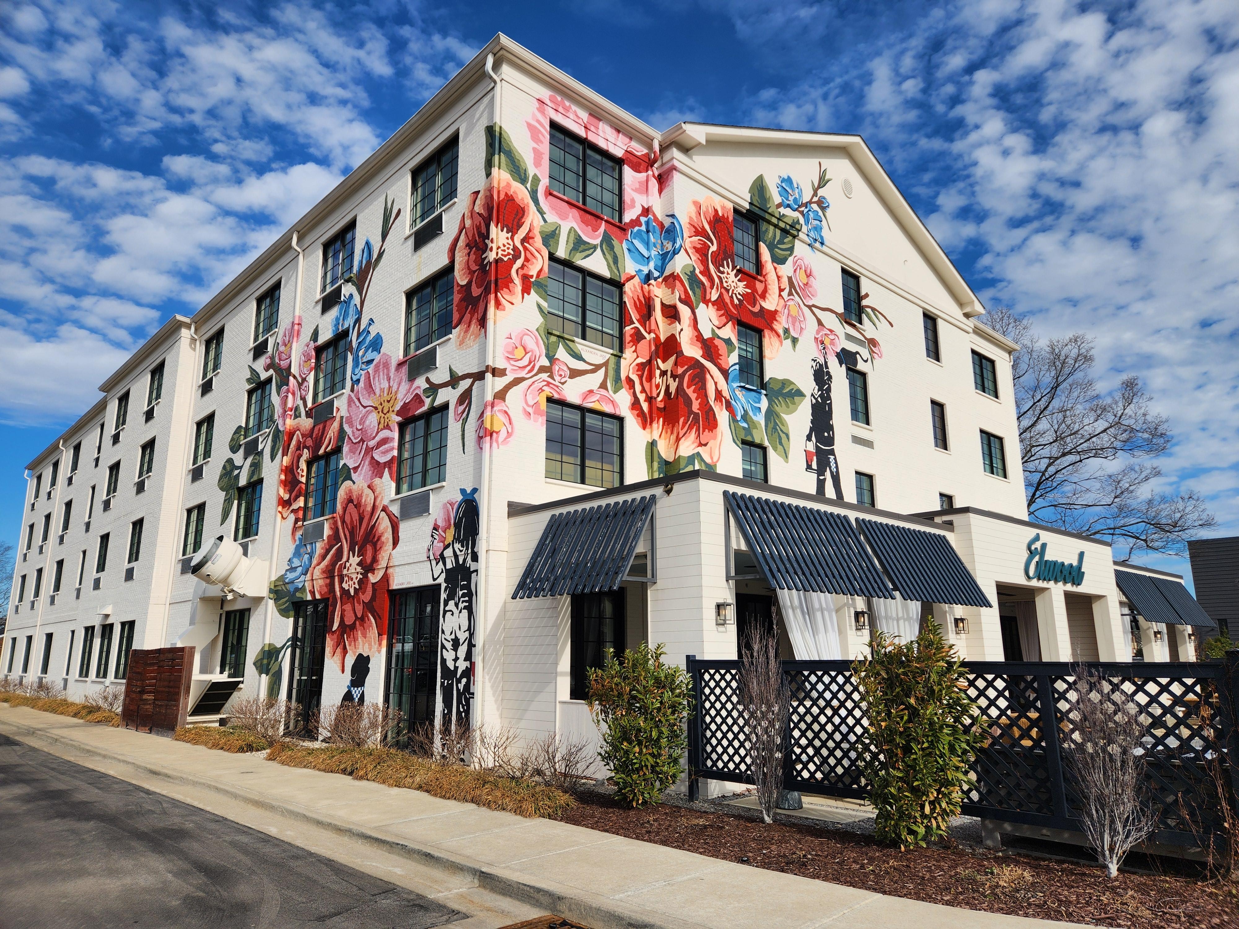 Exterior in the morning