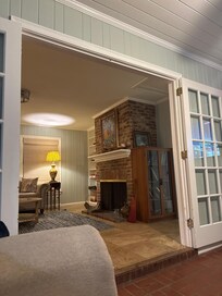 Den as seen from sun room