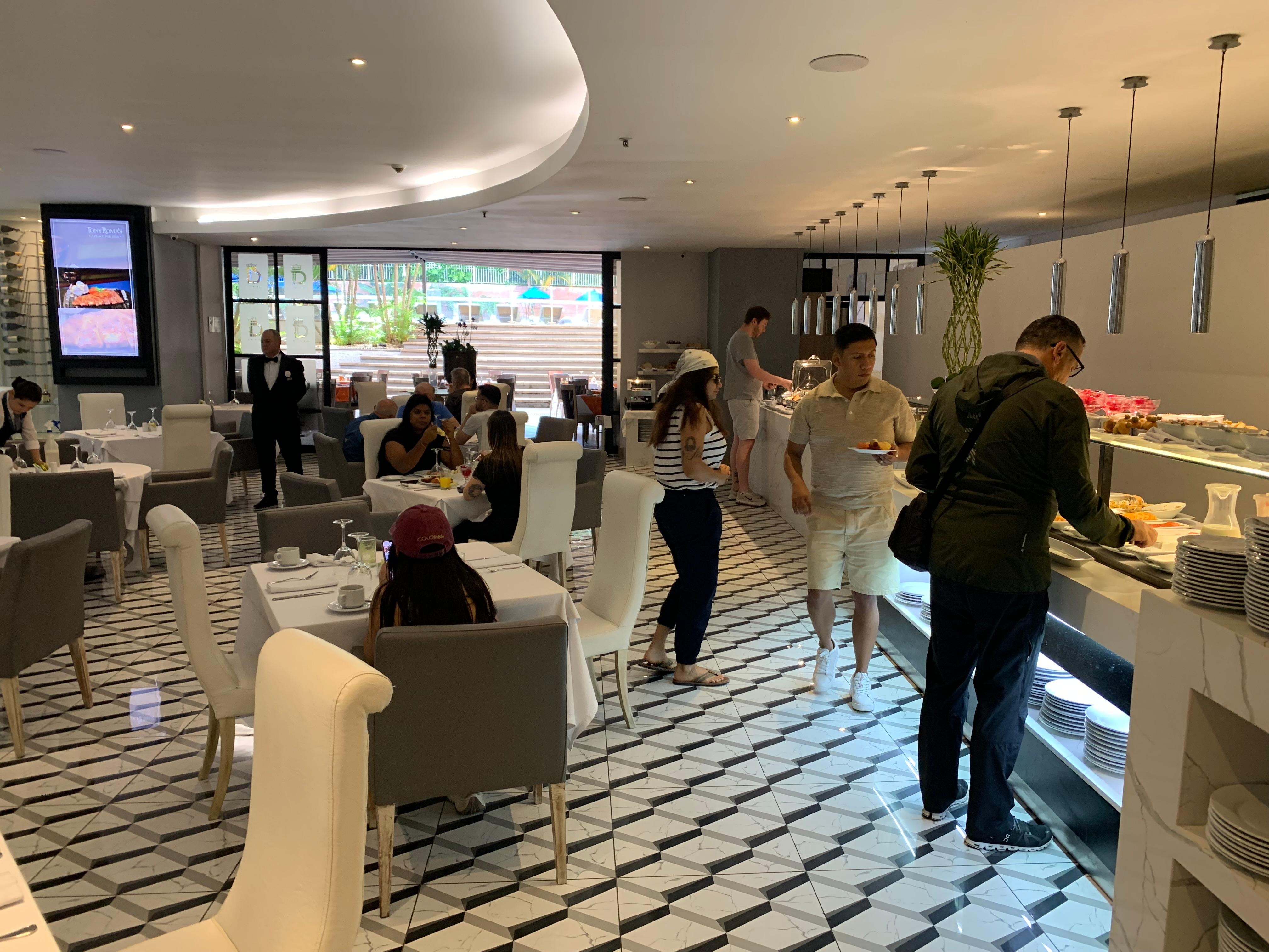 Breakfast area