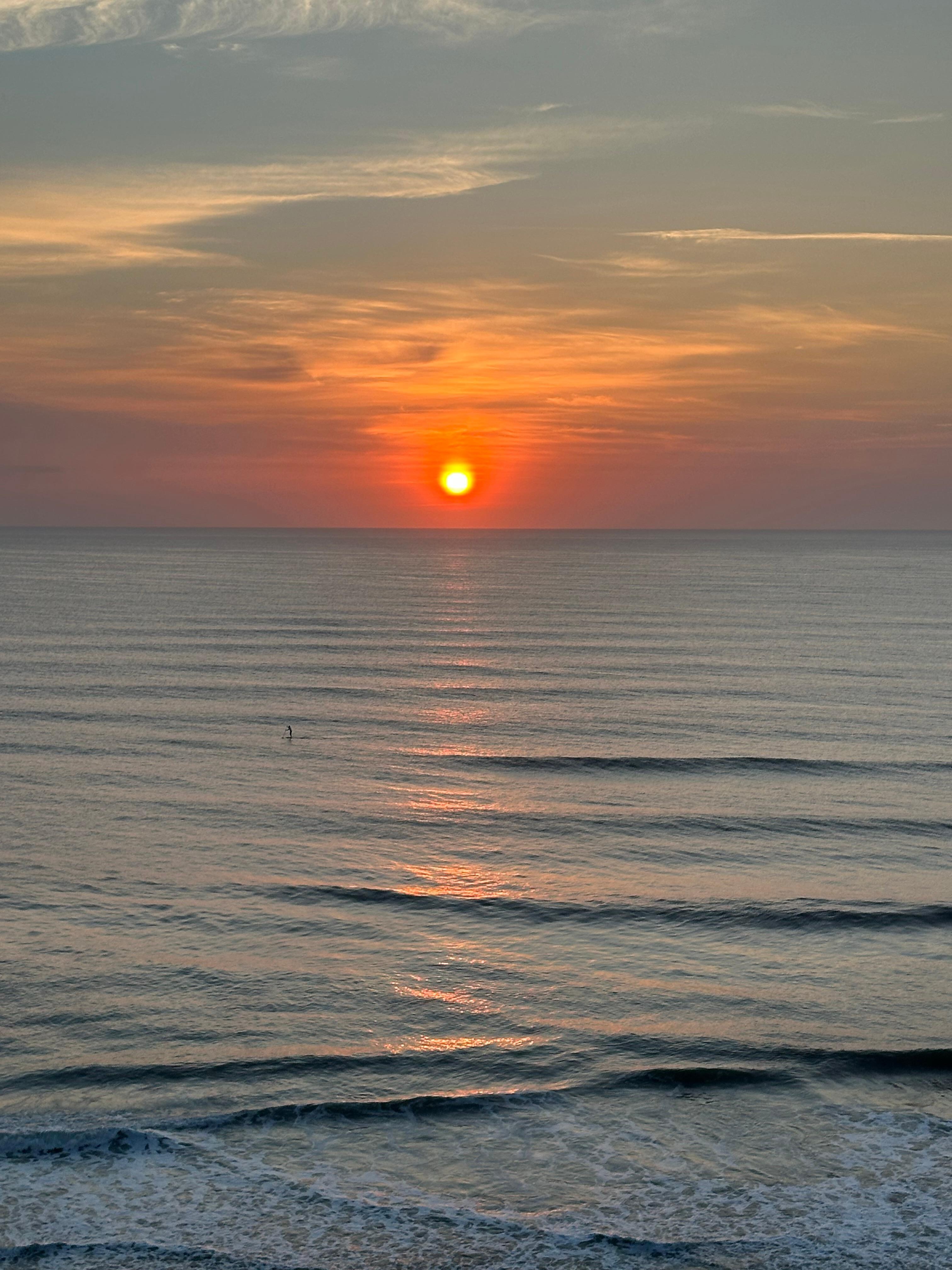 Sunrise from balcony 