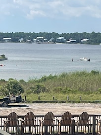 View of the lagoon