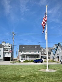 Brant Rock beach house from across the street.
