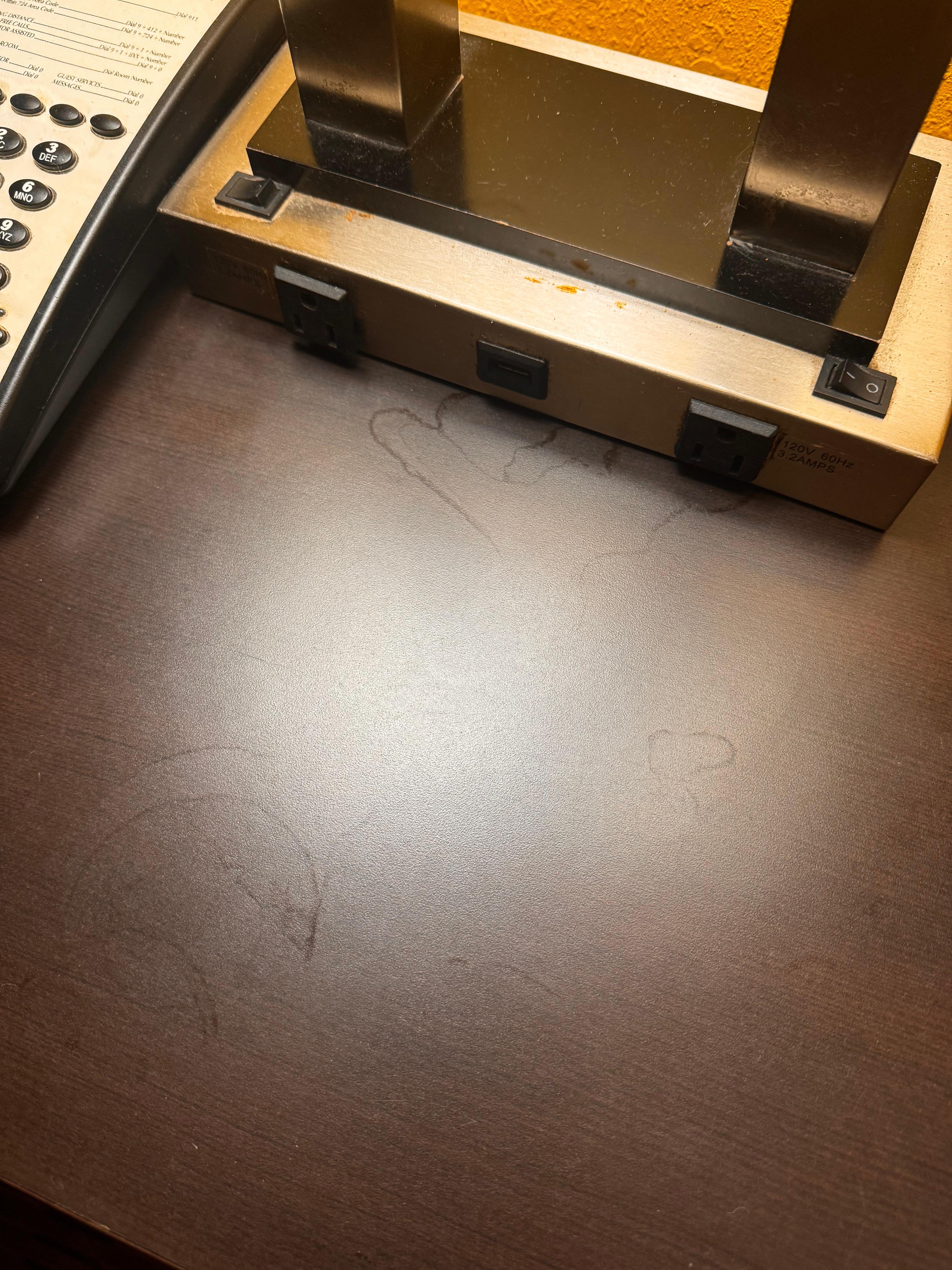 Every surface was dirty and you could tell it wasn’t a one time forgot to clean thing. 