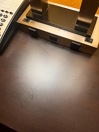 Every surface was dirty and you could tell it wasn’t a one time forgot to clean thing.