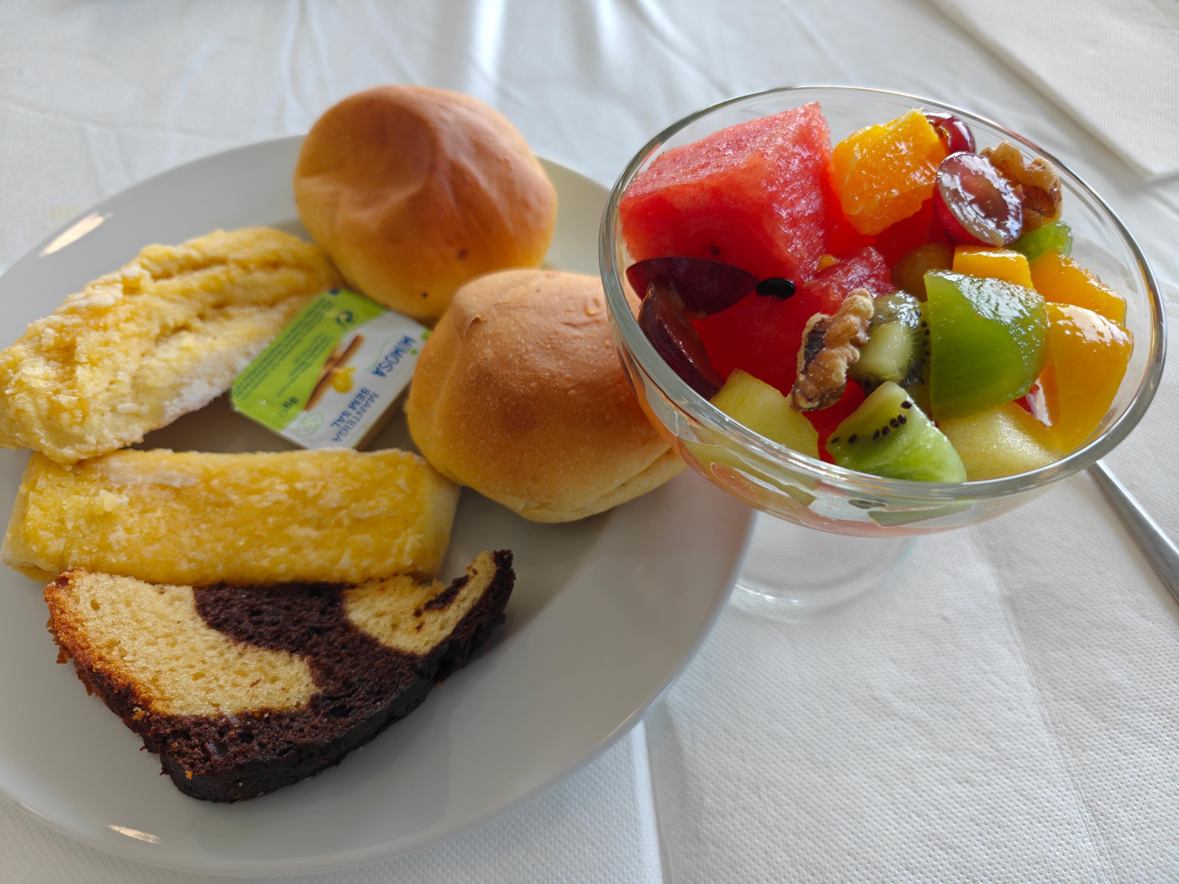 Variety continental breakfast