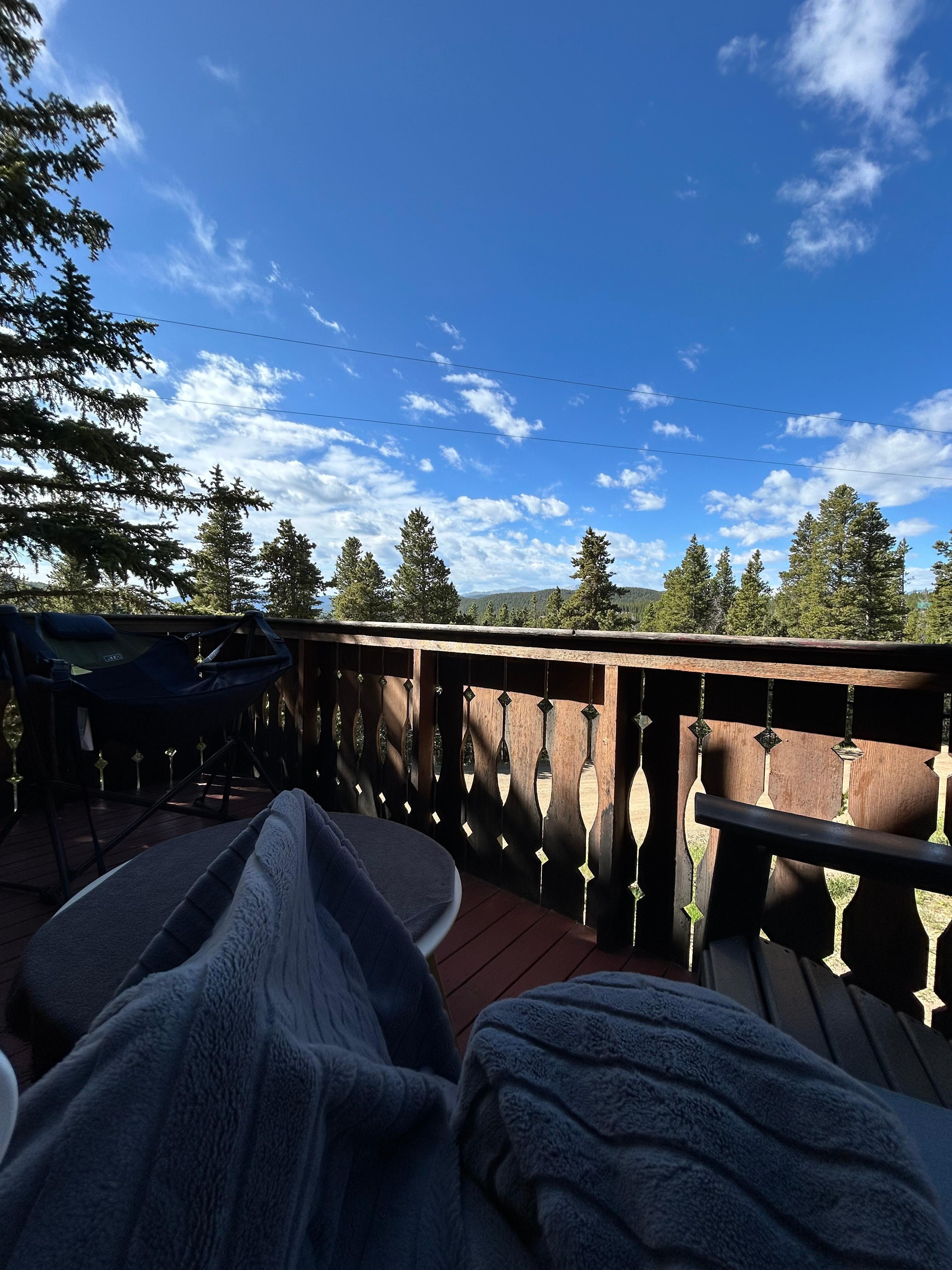 View from the deck