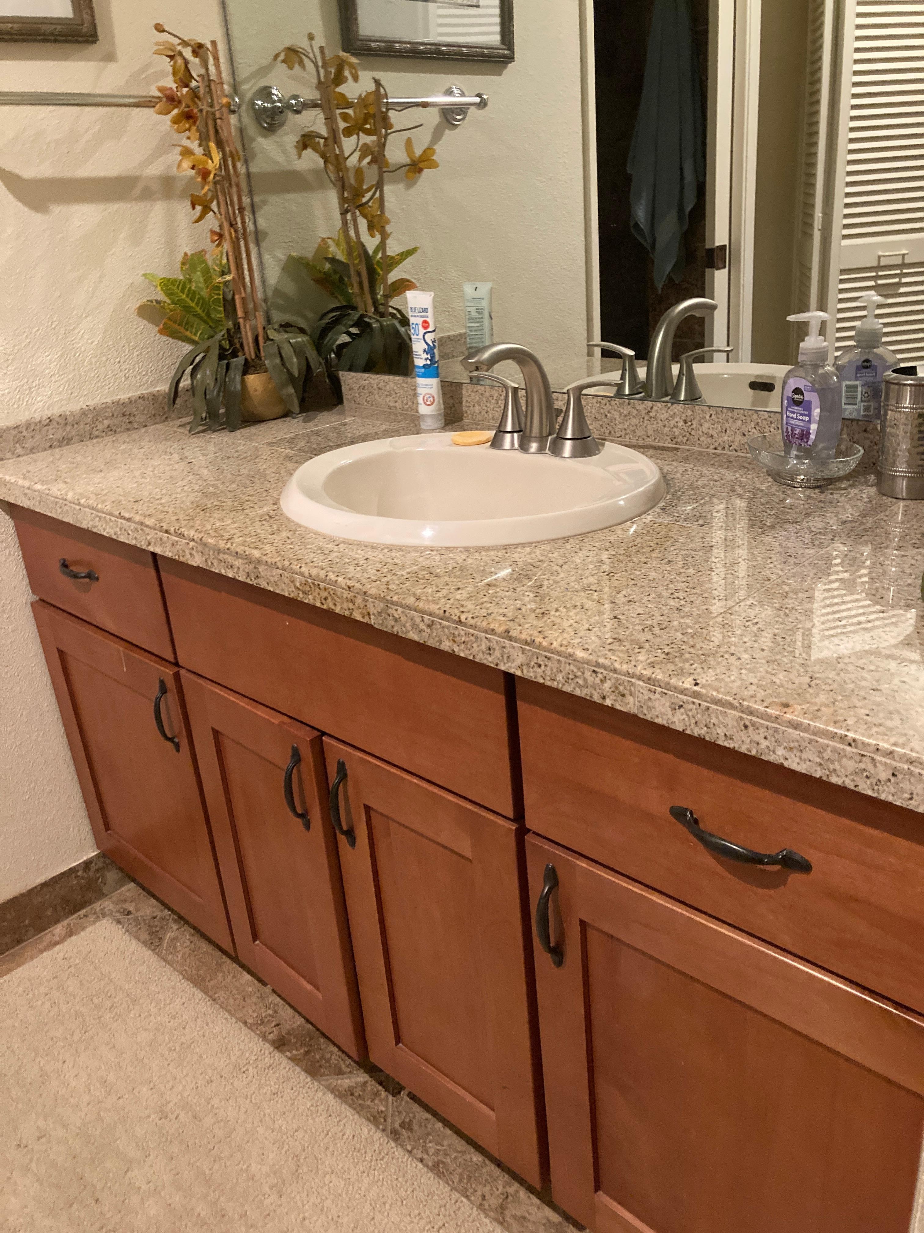 One of two nice bathrooms. 