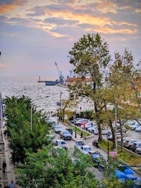 View from our balcony.