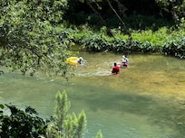 View from the deck above