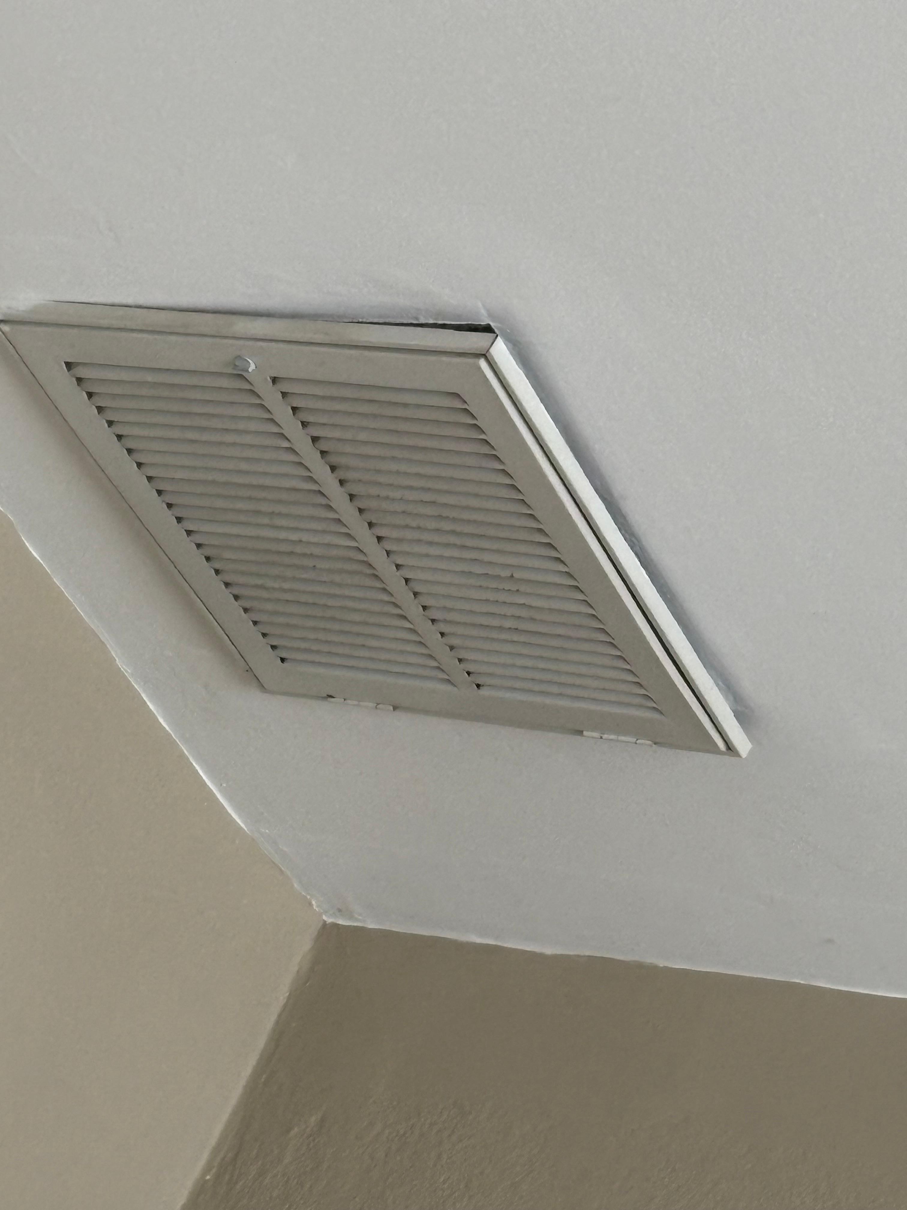 Vent needing cleaned
