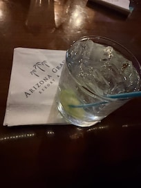 Drinks at the lobby bar