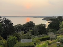 Sunrise view from balcony