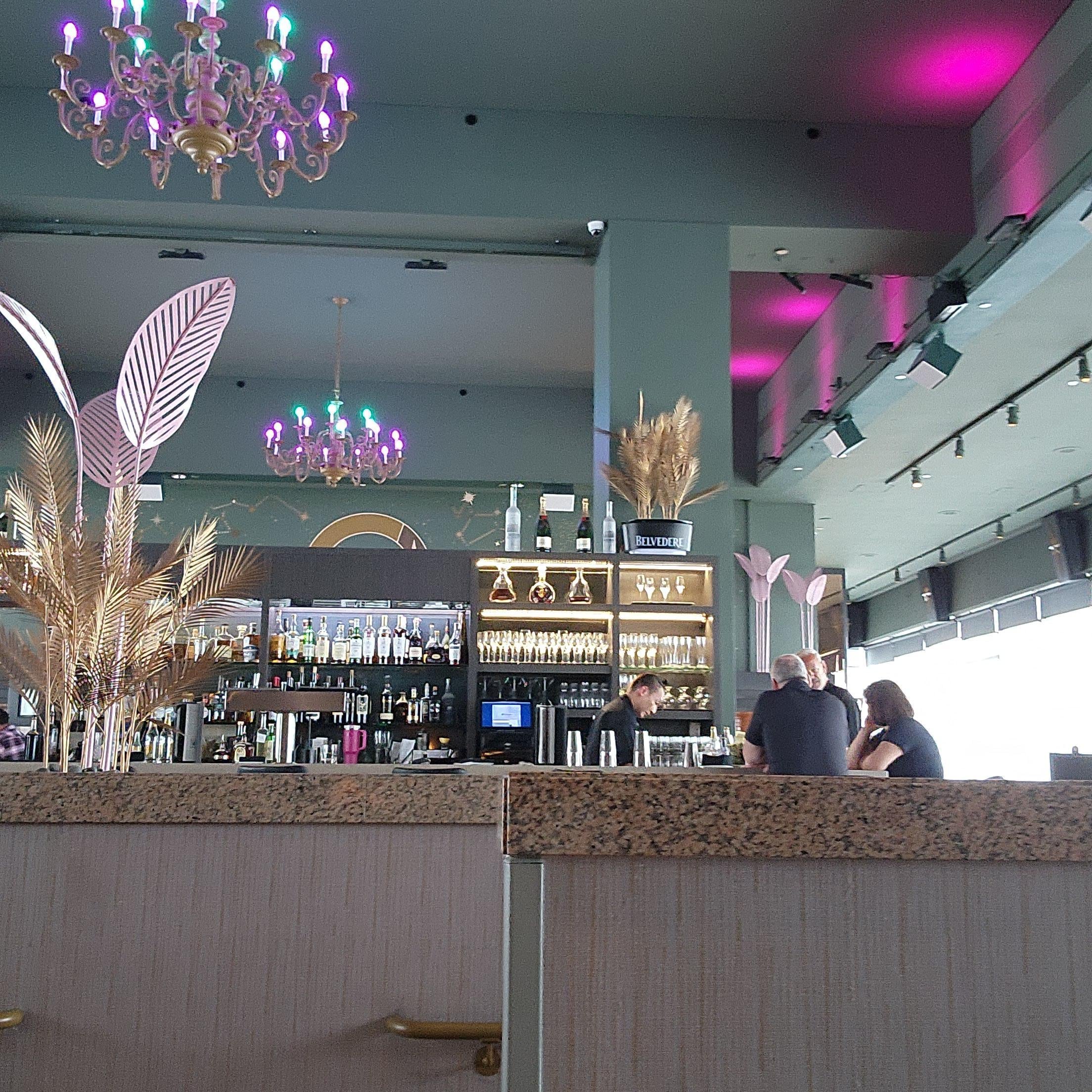 Sky deck bar (it was foggy when we were there)