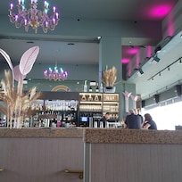 Sky deck bar (it was foggy when we were there)