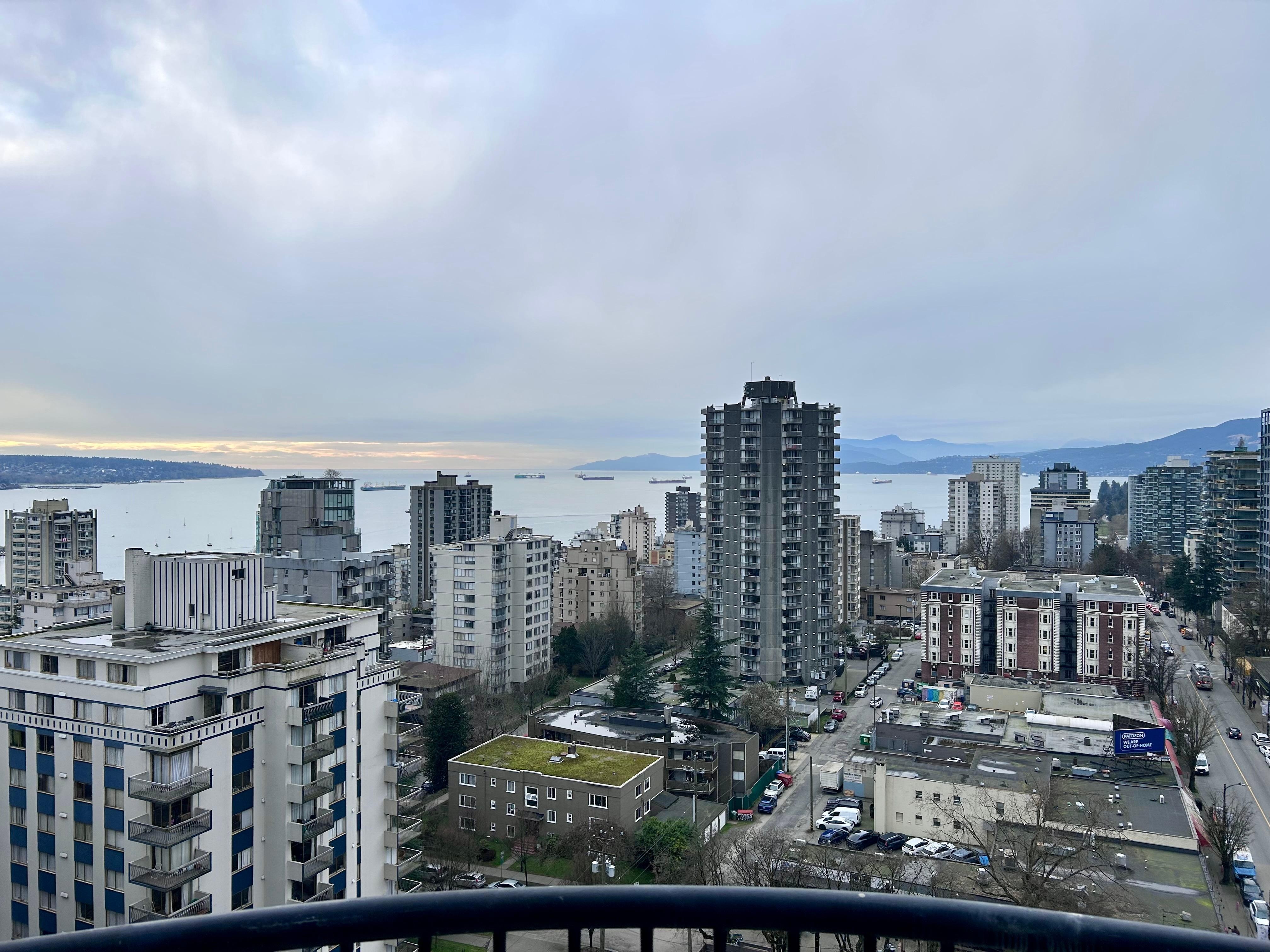 View from the balcony