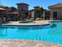 Pool and hot tub close to condo