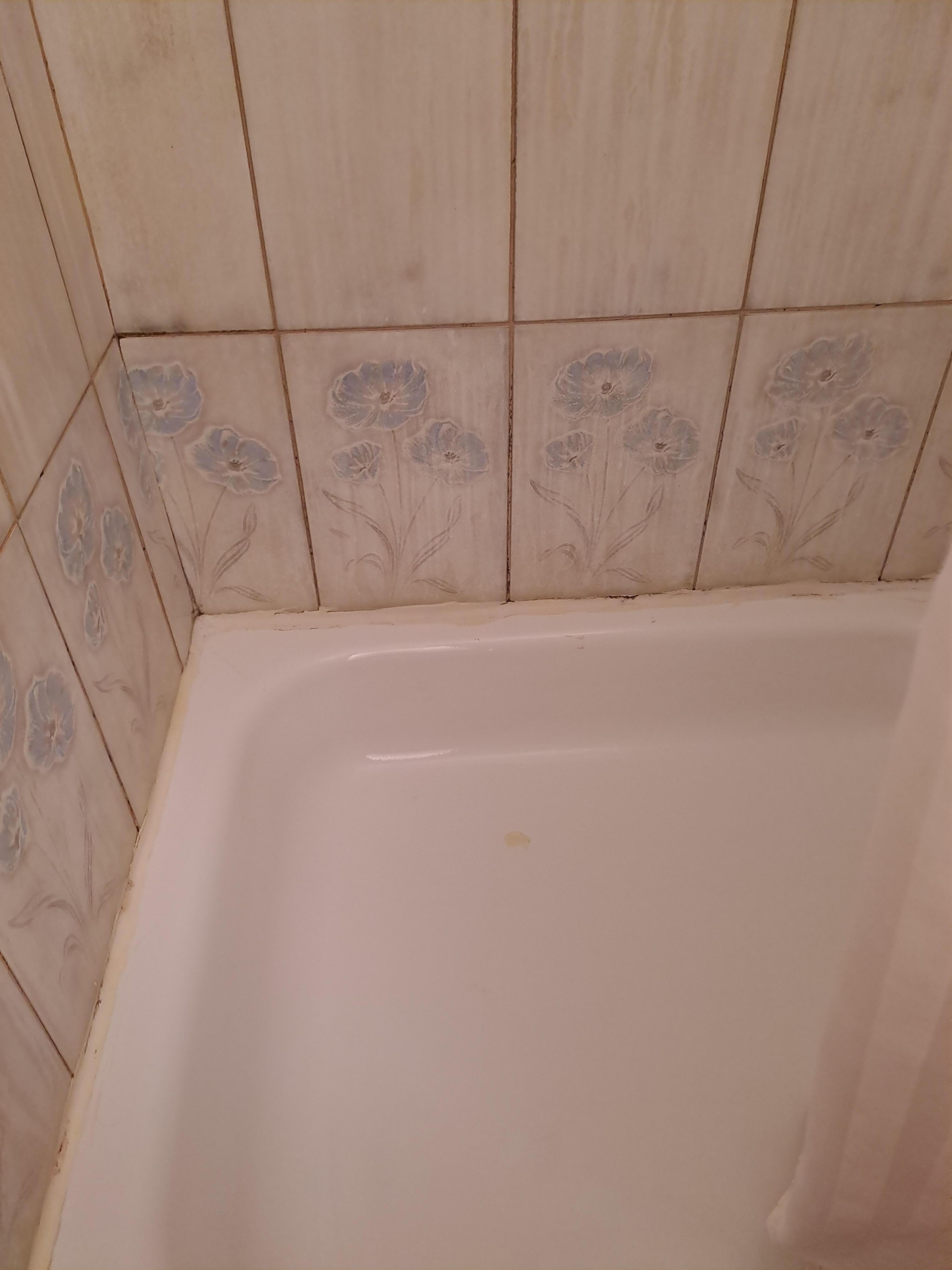 Duschwanne verschmutzt