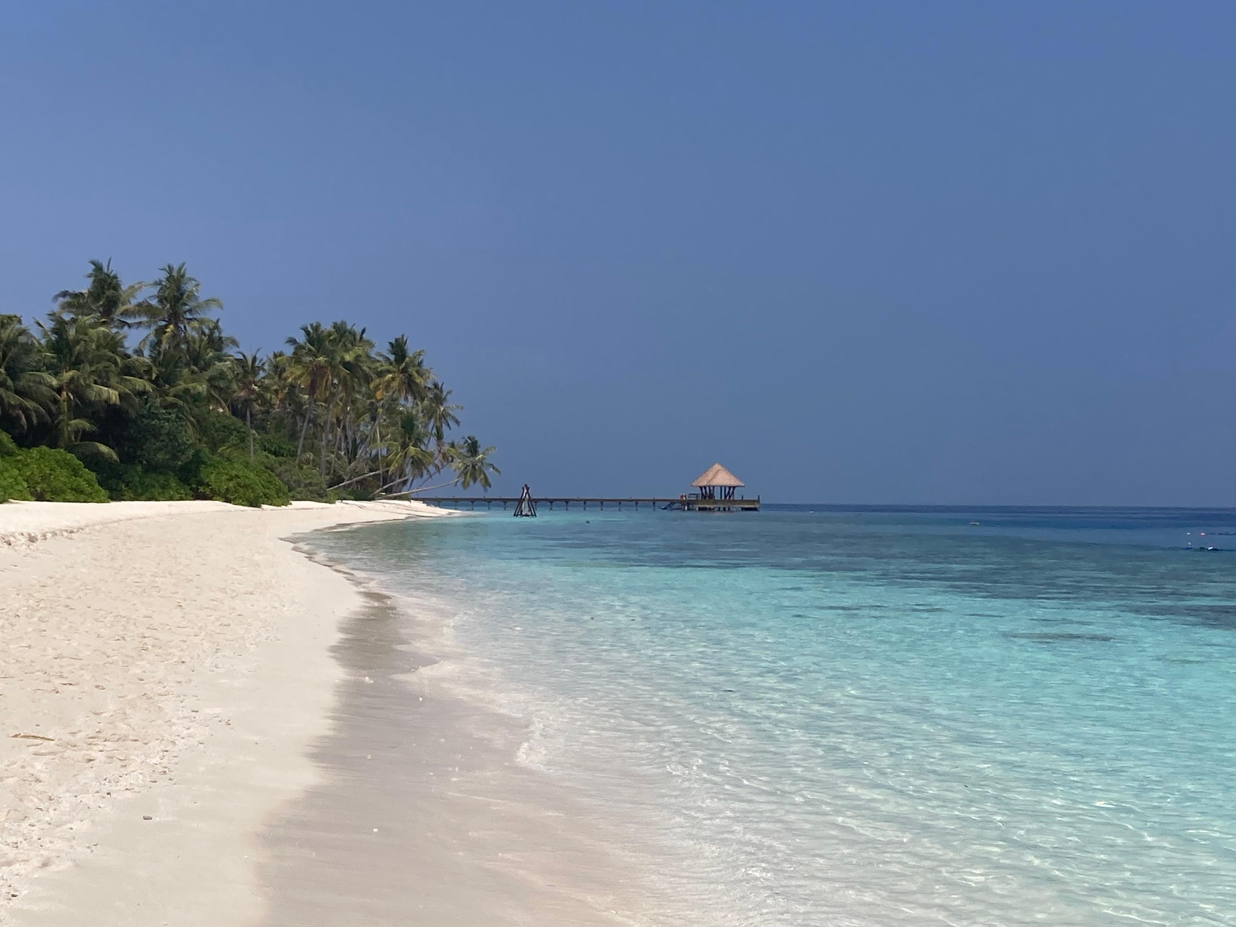 Beach on the northern side