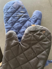 yucky oven mits