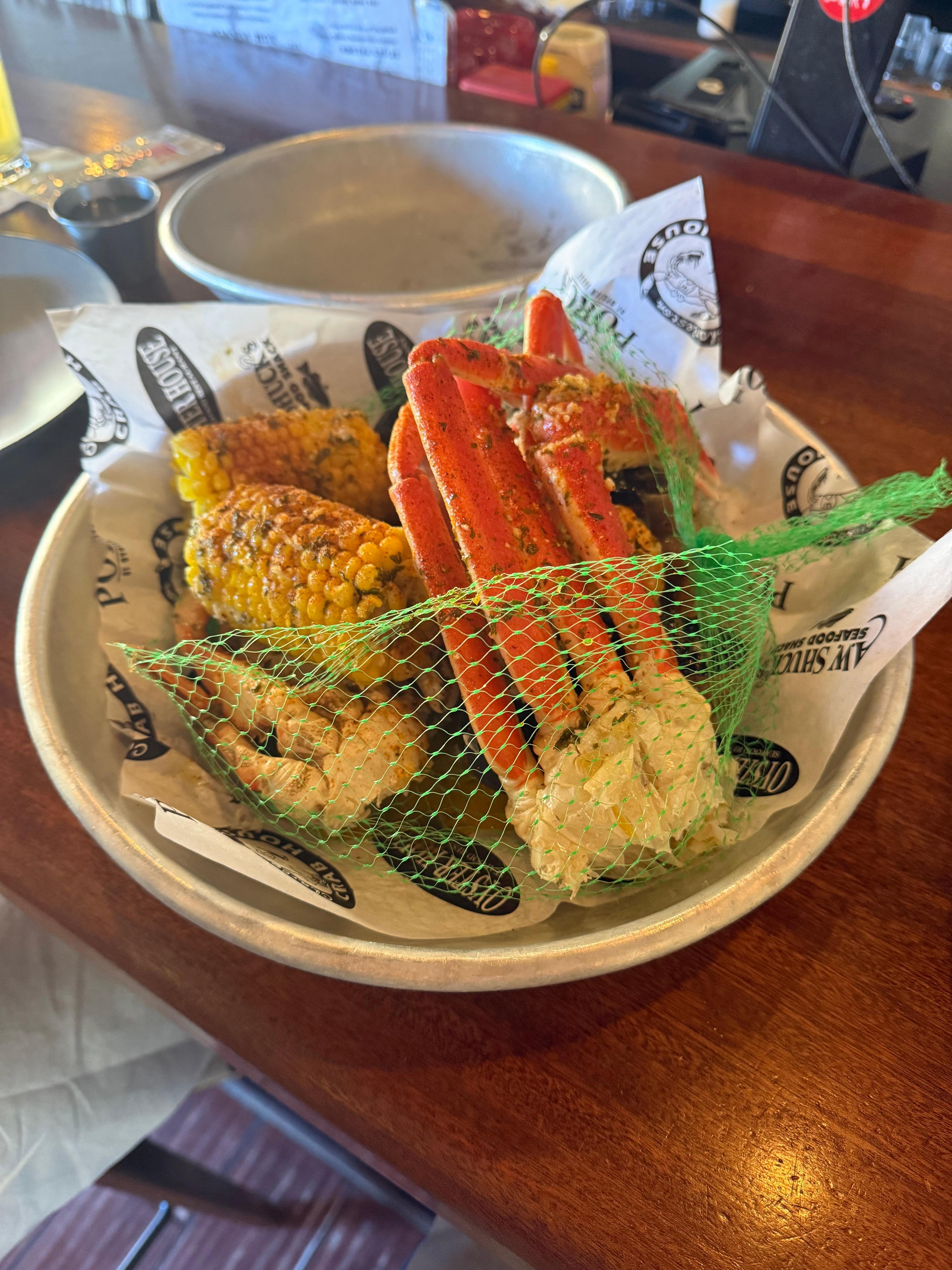 Crab boil at Market Street is a must.  