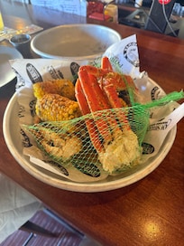 Crab boil at Market Street is a must.