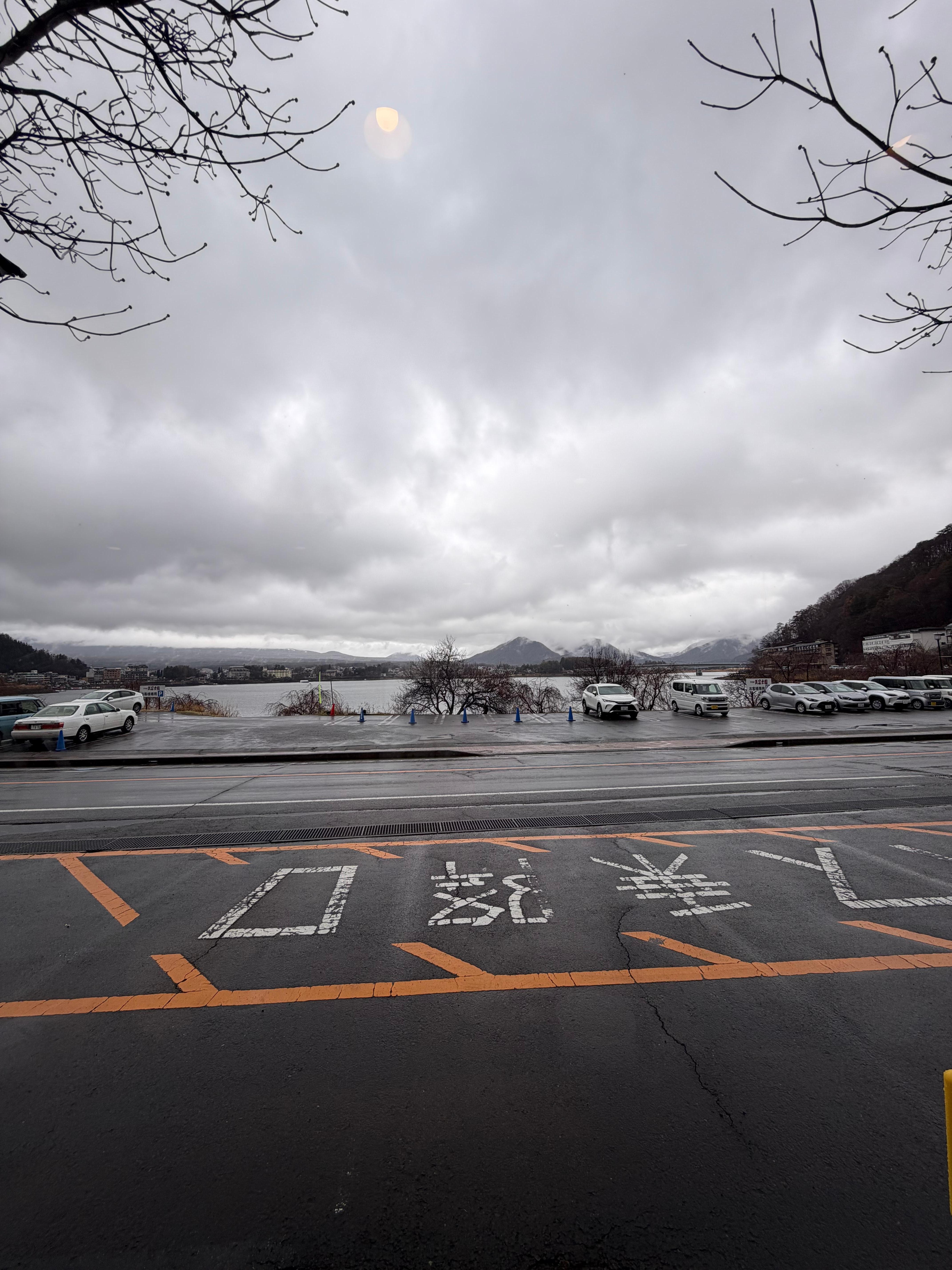 レストランから