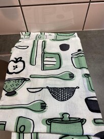 Dirty and stinky kitchen towel.
