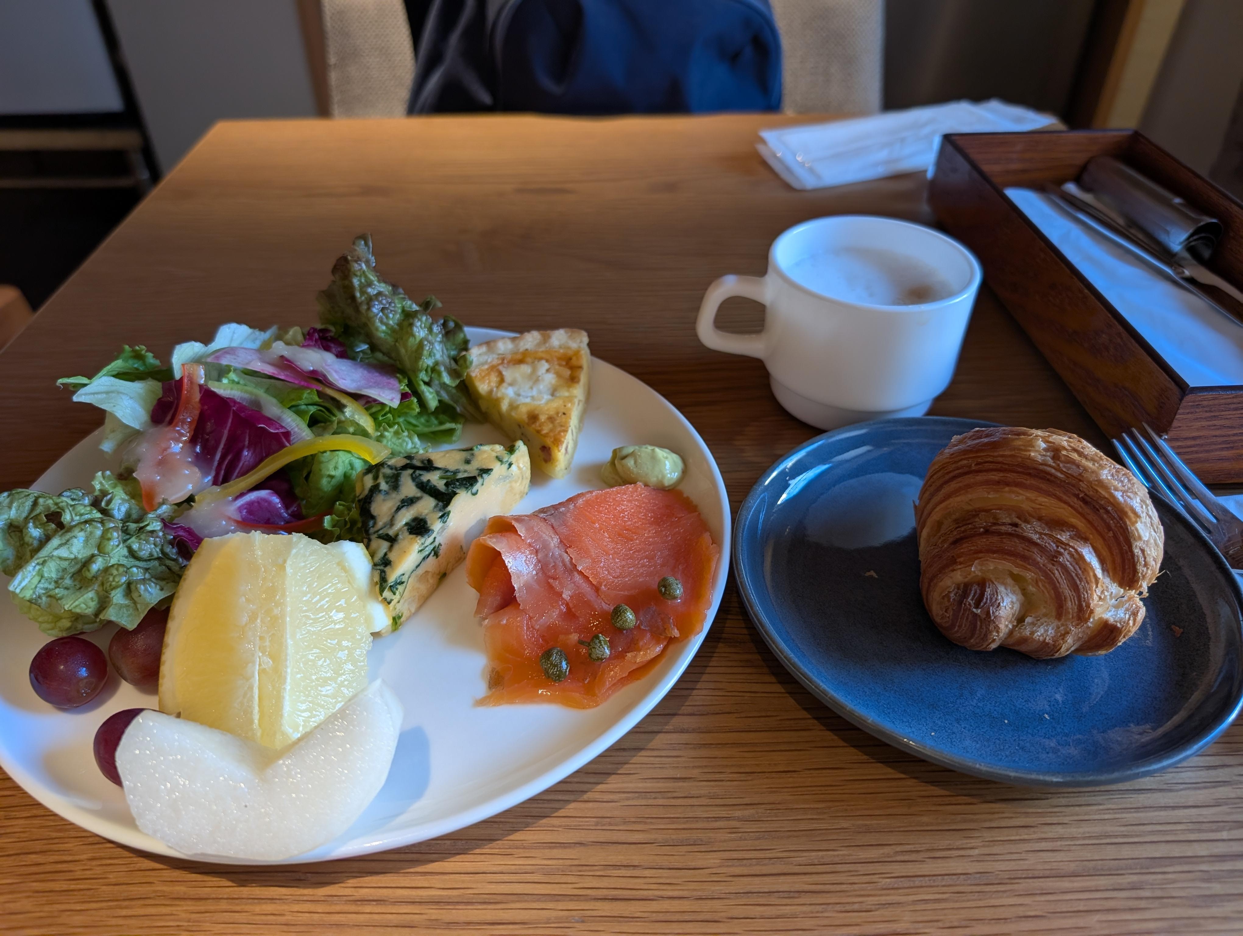 Delicious breakfast with multiple options!