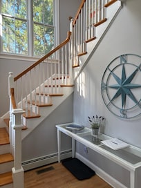 Welcoming entryway.