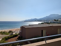 Blick auf Pool