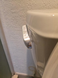 Broken toilet