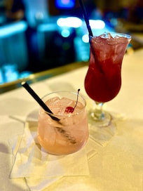 Bar drinks were okay, but pricey and a little sweet.