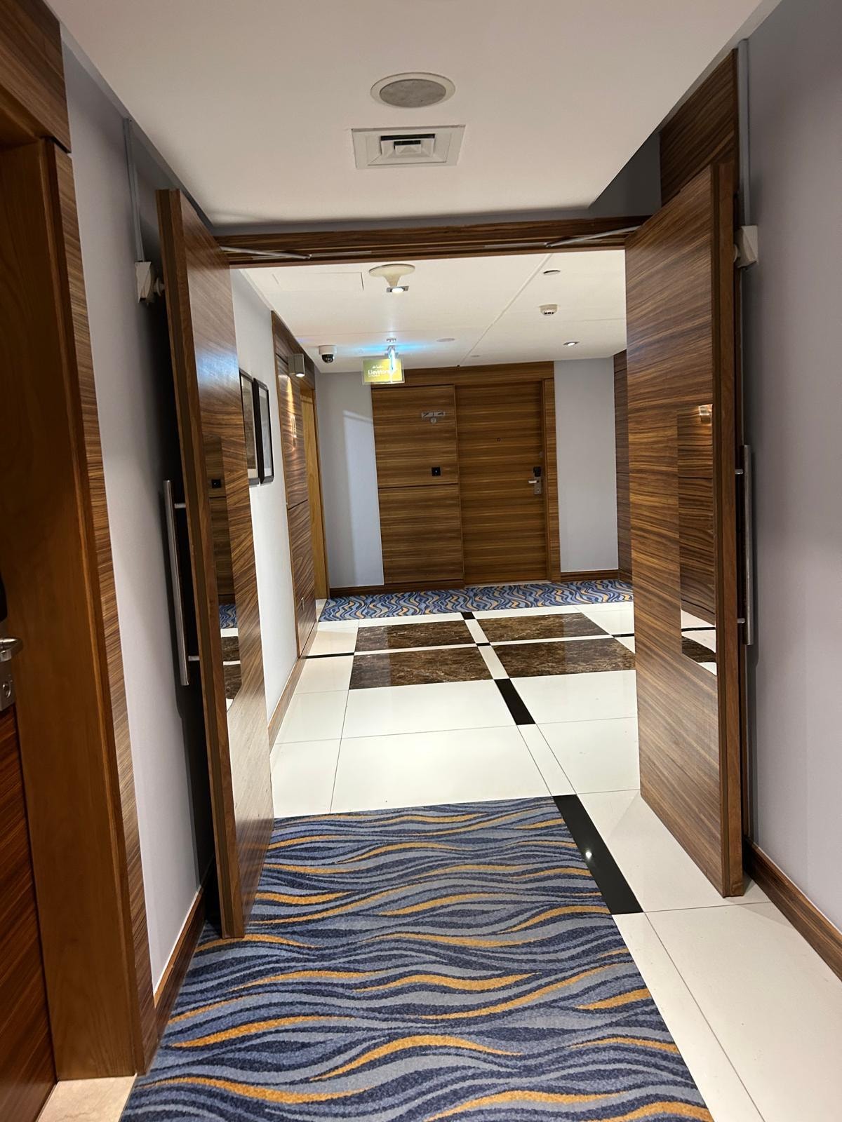 Beautiful interior corridors design.