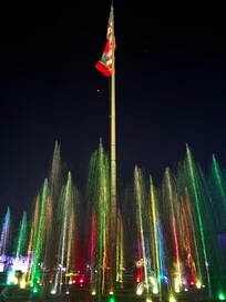 Love listening to music at the fountain