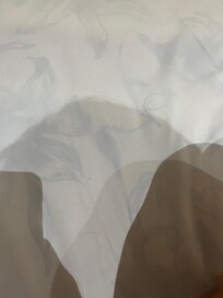 Fios de cabelo no lençol