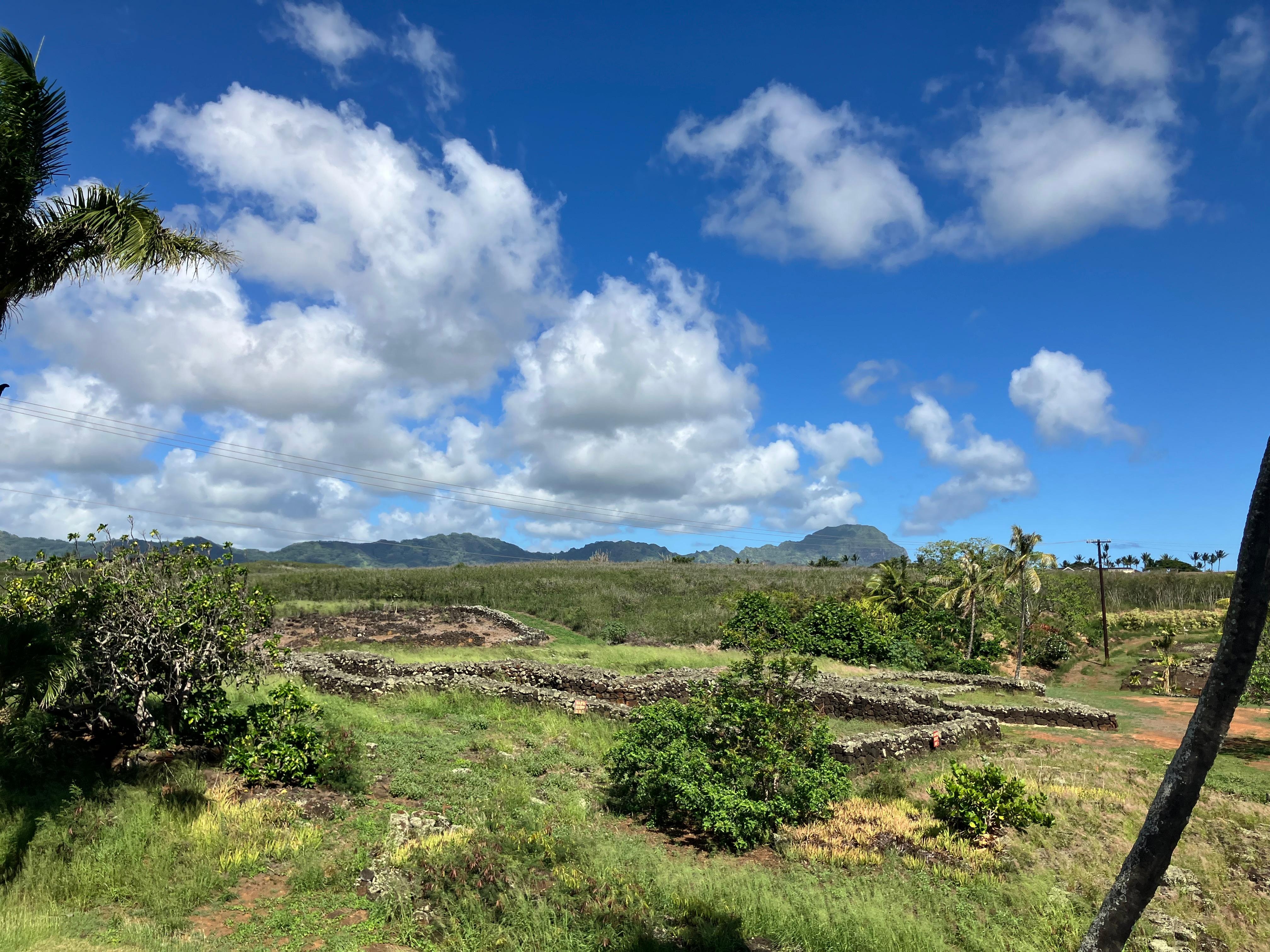 View on the left from the balcony.
