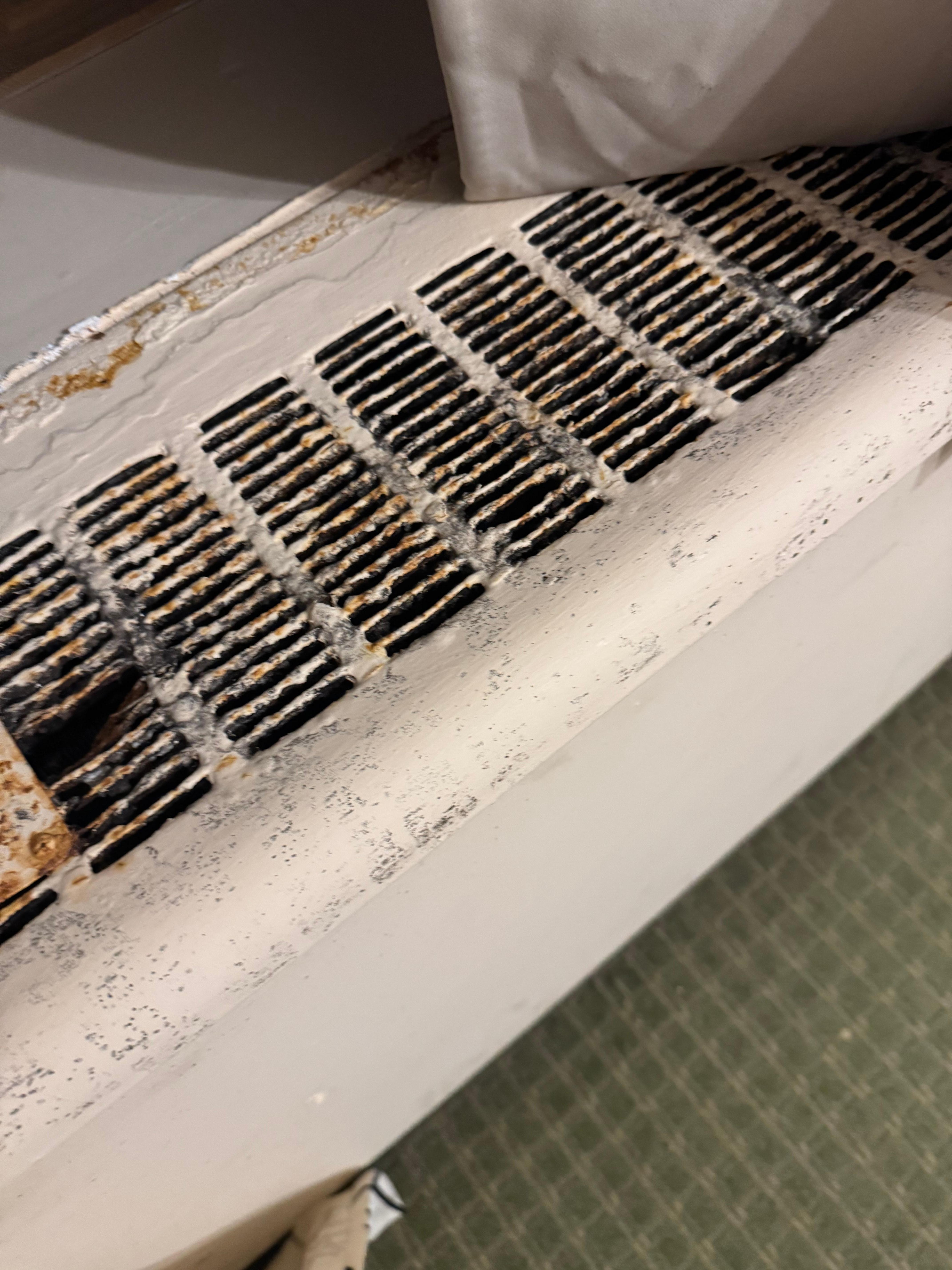 Mildew on hvac and its just blowin it all over the room