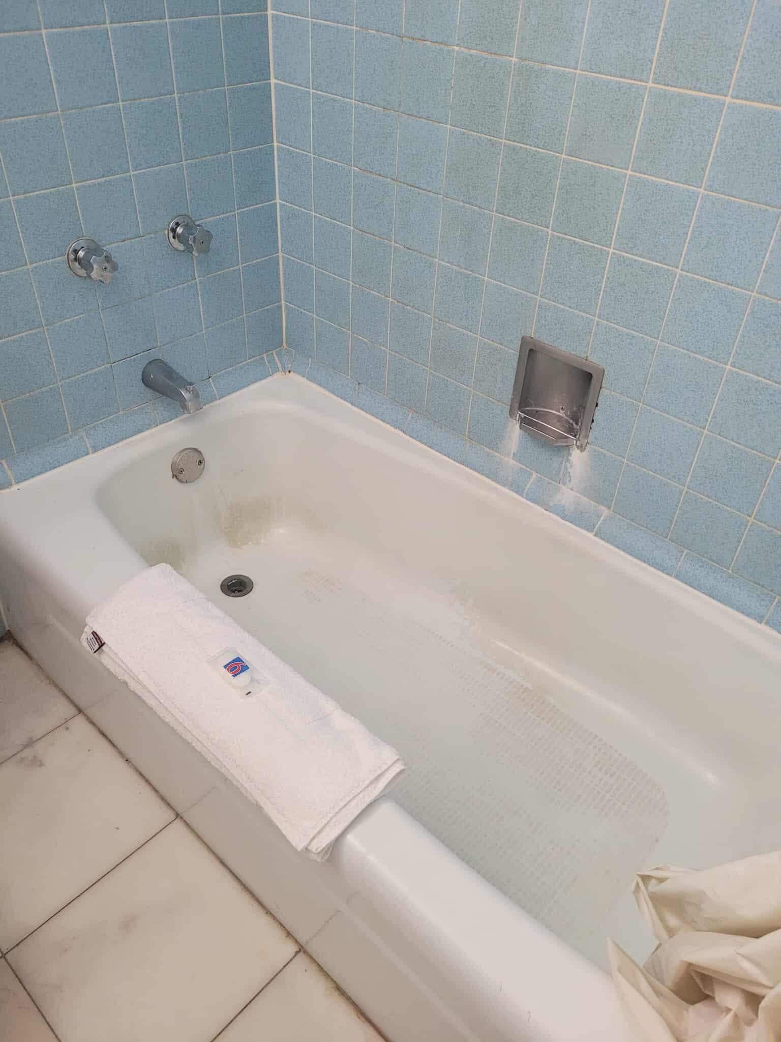Bathtub was very bad and smelled, had to wear flip flops to shower