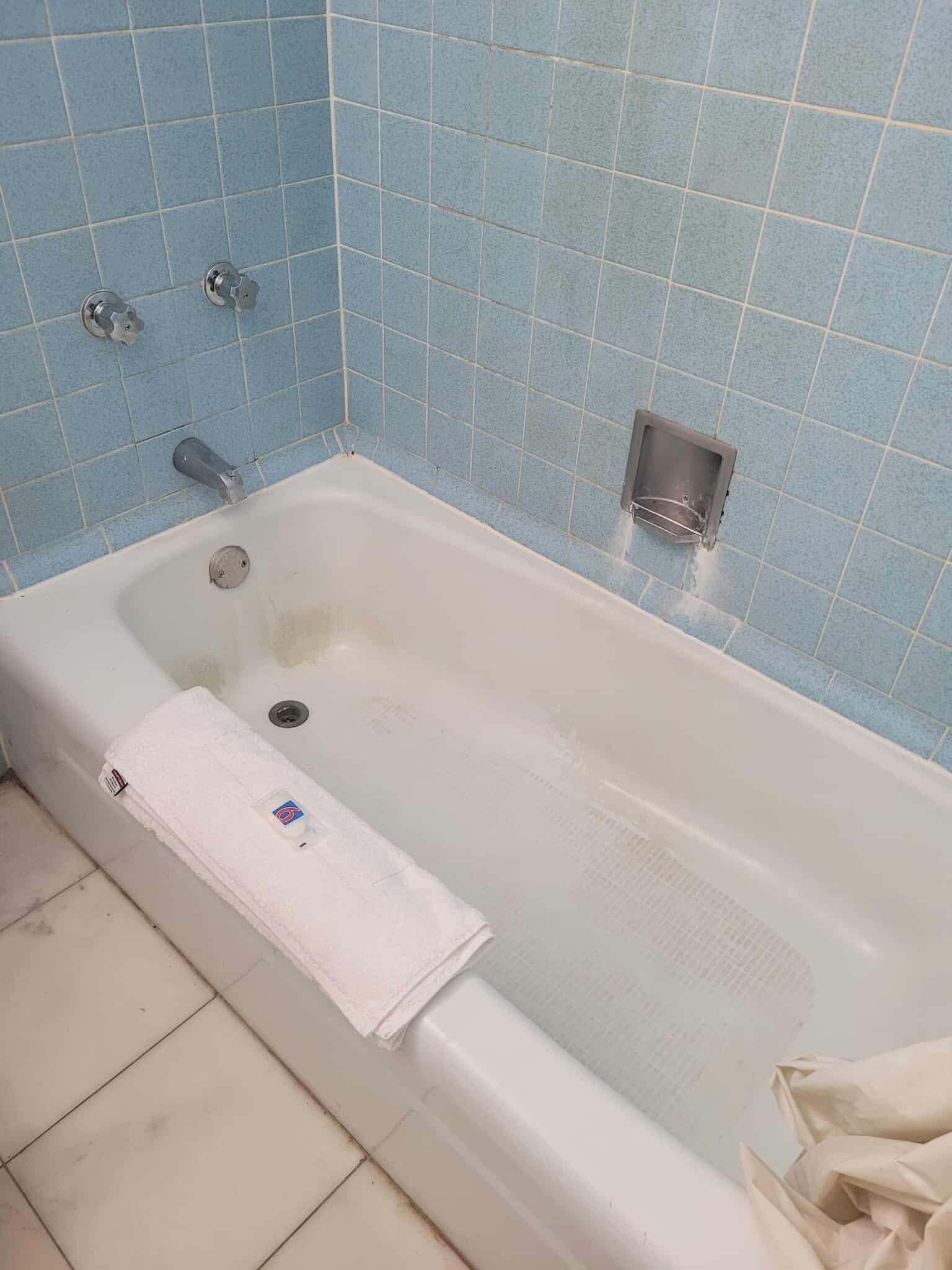 Bathtub was very bad and smelled, had to wear flip flops to shower