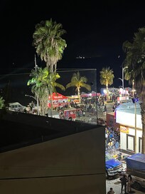 stage with excessively loud music 50 feet from house