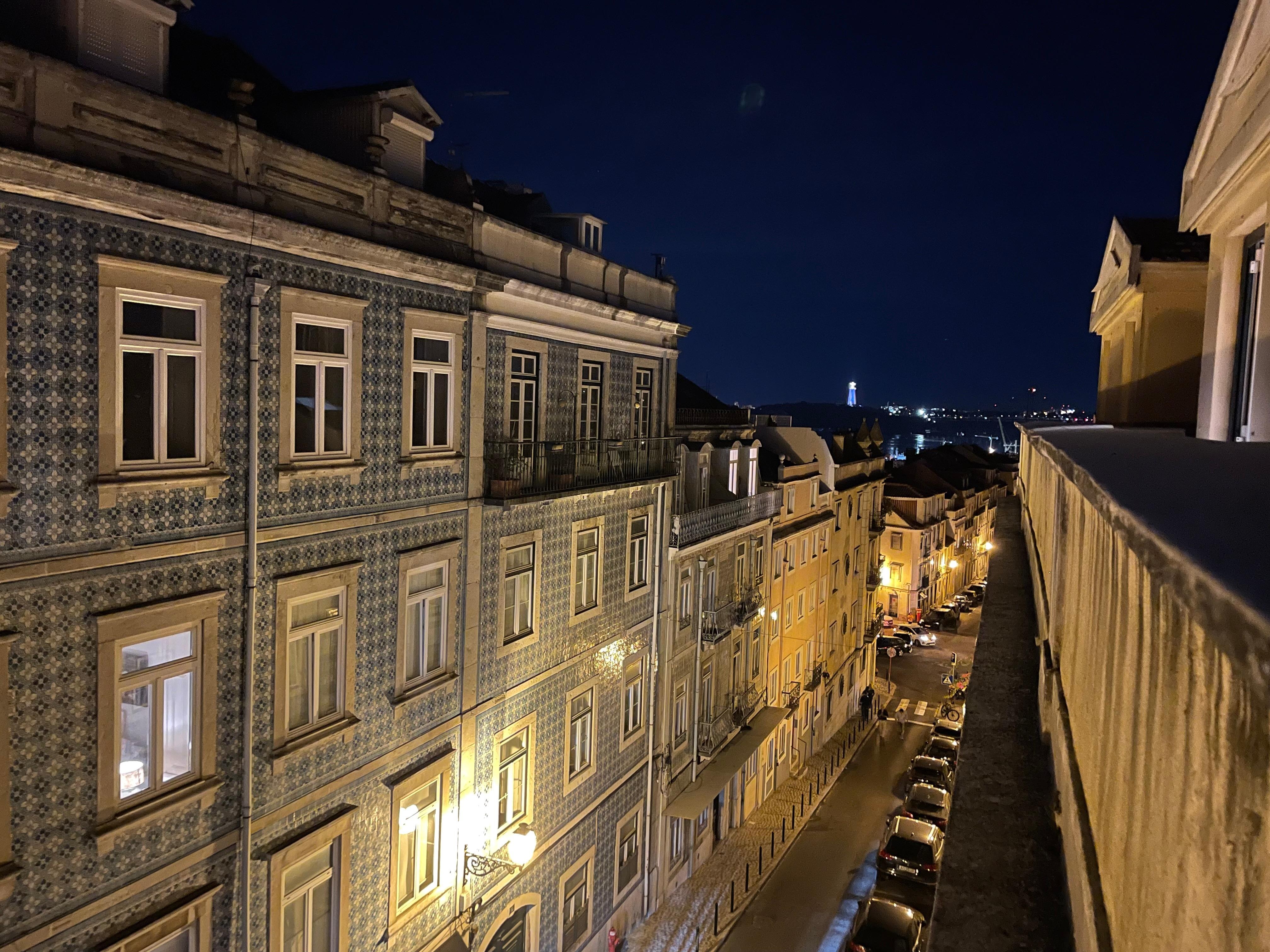 View from room 444 by night