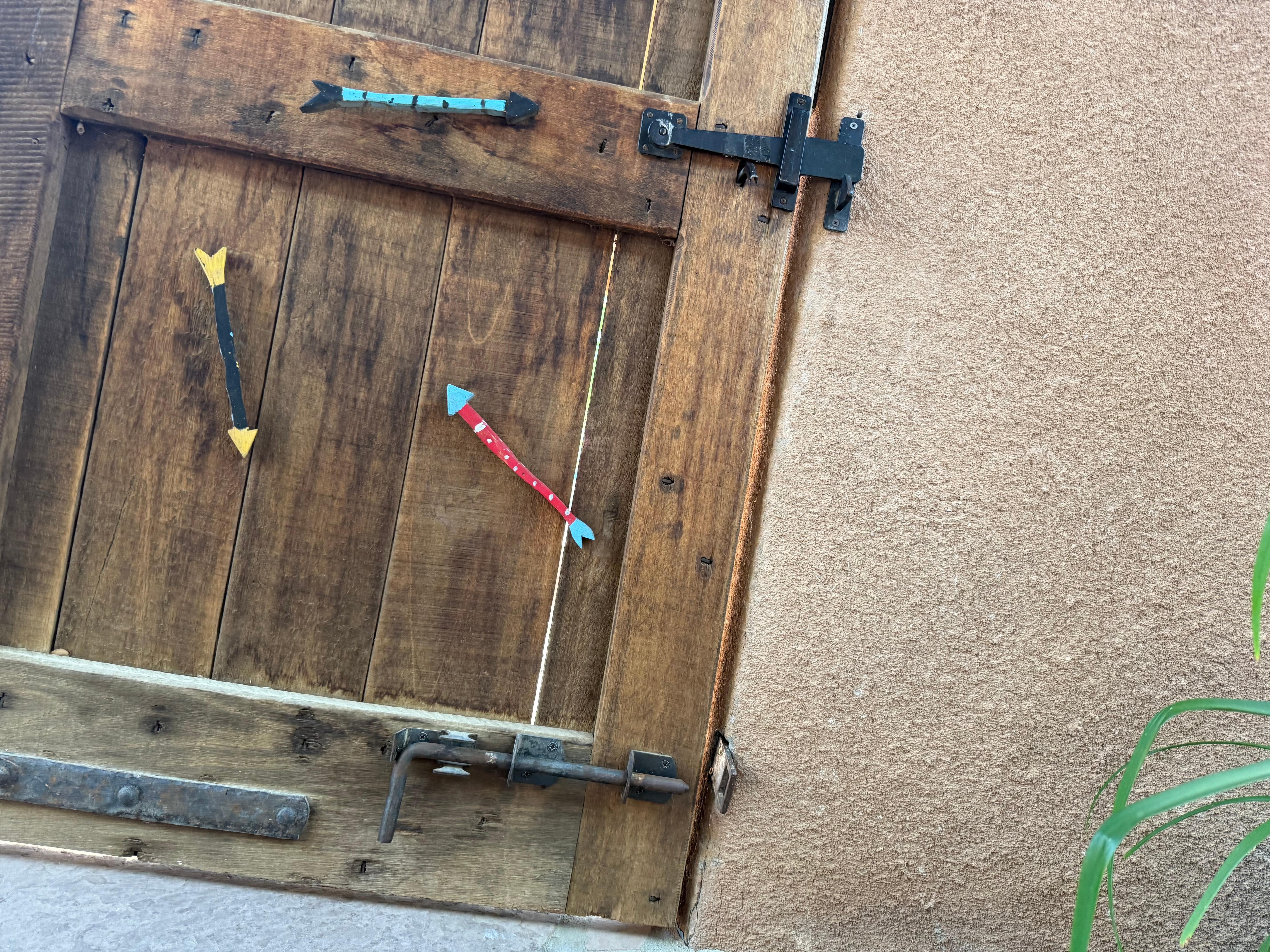 Lock at the bottom of gate that “does not exist”