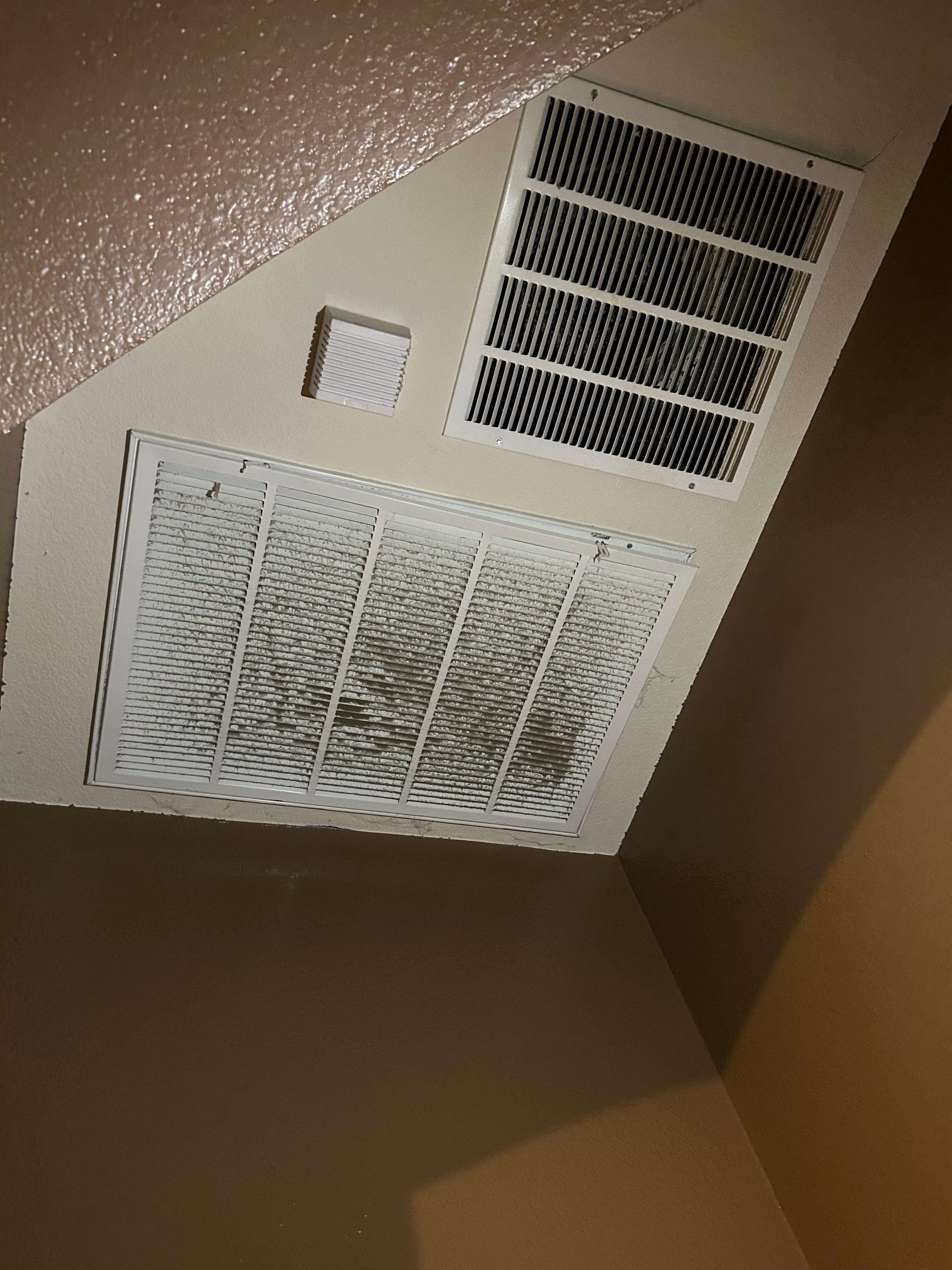 Called air vent return - disgusting 