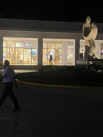 Mini shopping center on property